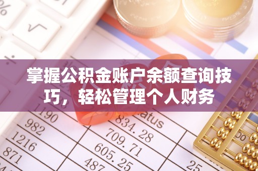 越西掌握公积金账户余额查询技巧，轻松管理个人财务